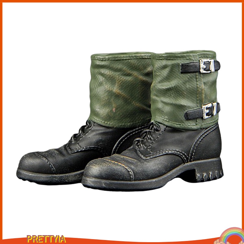 Giày Bốt Quân Đội Cho Mô Hình Người Lính Tỉ Lệ 1 / 6 12 "