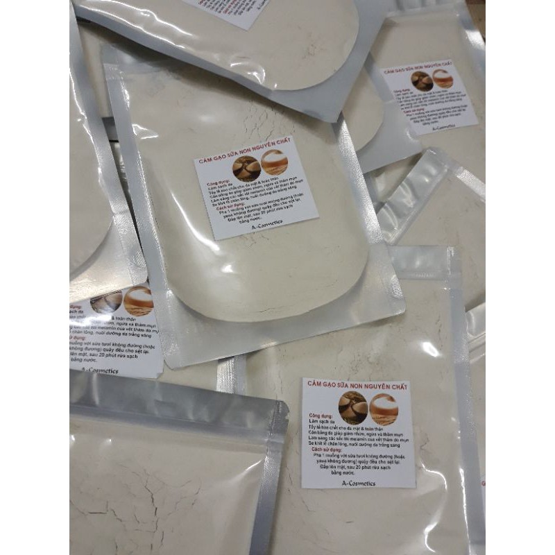 Cám gạo sữa non nguyên chất gói 100g