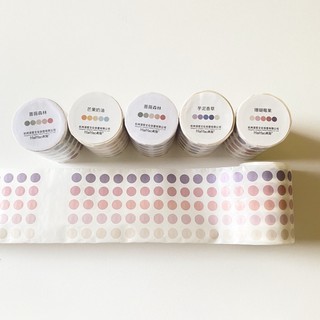 Sticker tròn dạng cuộn đa dạng