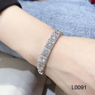 Lắc tay đá bạc 925