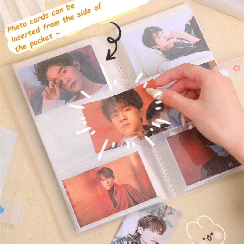 Cuốn Album Ảnh Chất Liệu PP Mờ Kích Thước 3inch 6inch 80/160/240 OUYOUSHOP