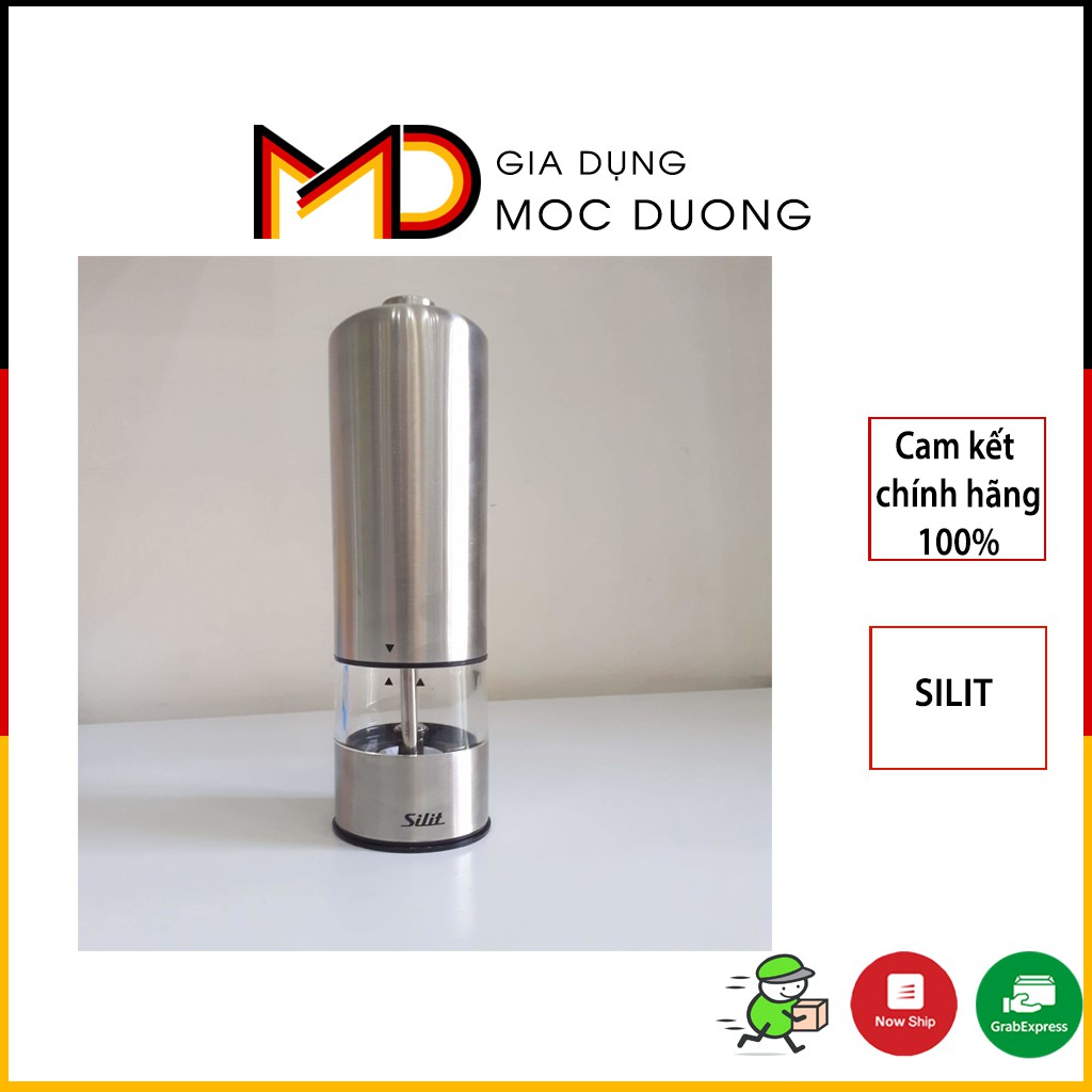 Xay tiêu muối Silit, hàng đẹp, sáng căn bếp, tiện dụng [HÀNG CHUẨN CHÍNH HÃNG]