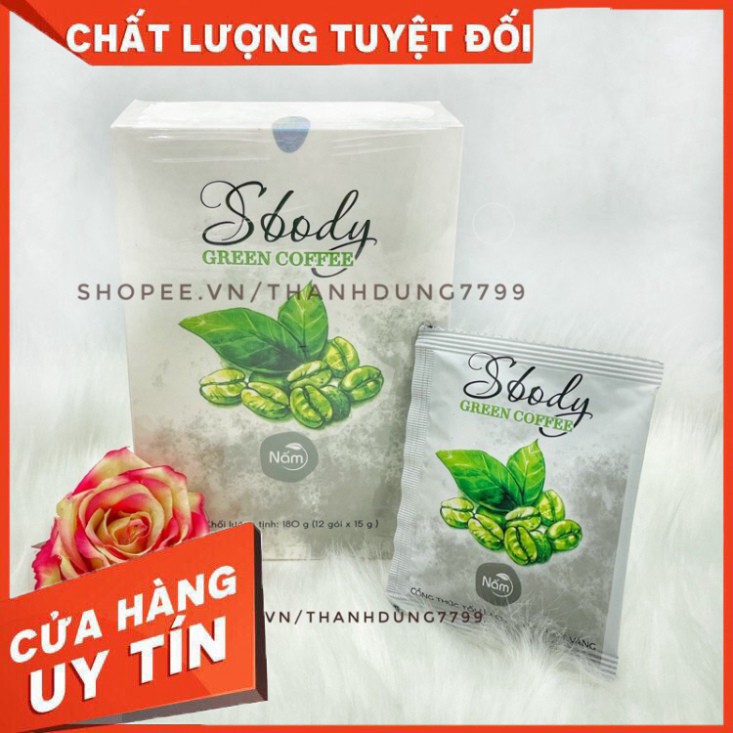 Caphe giảm cân SBODY GREEN COFFEE giảm cân đẹp dáng