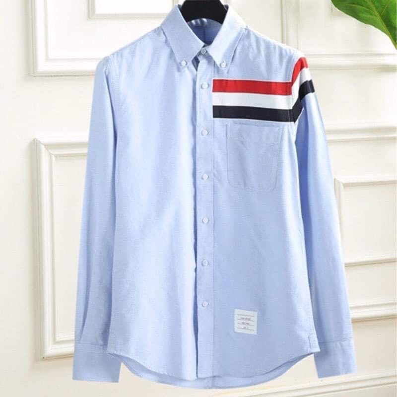 Sơ Mi Thom Browne Viền Vai 3 Màu