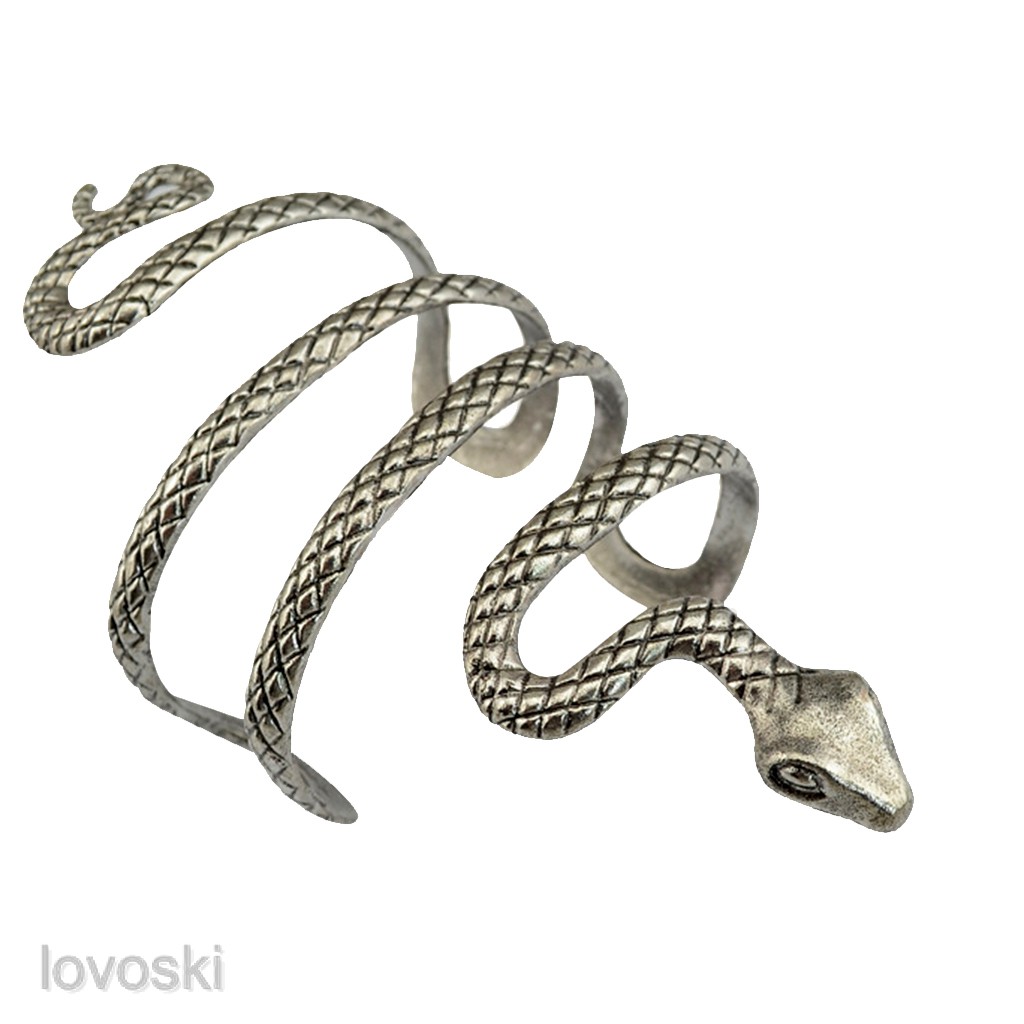 Vòng tay hở hình rắn độc đáo