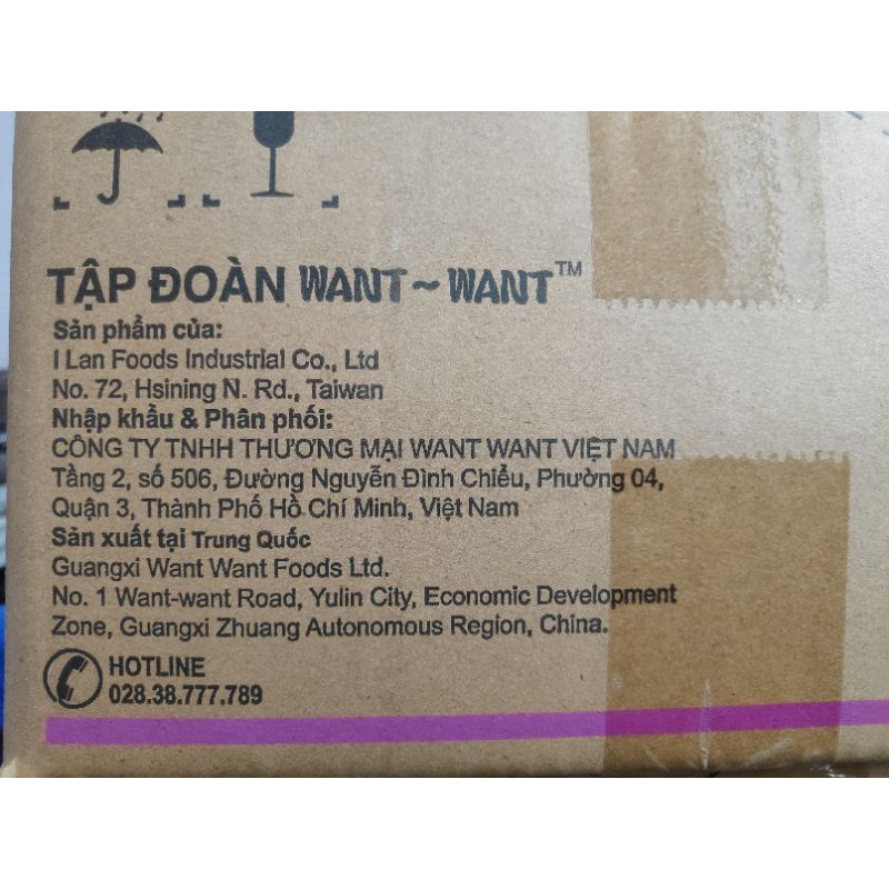 Kem trái cây Want Want