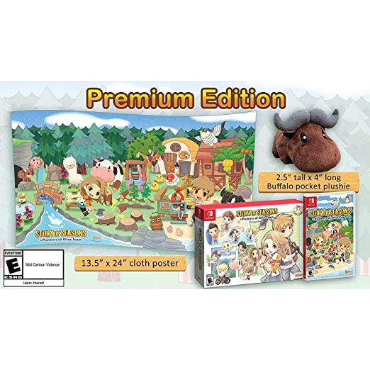 Băng game Nintendo Switch Story Of Seasons Pioneers Of Olive Town Premium Edition