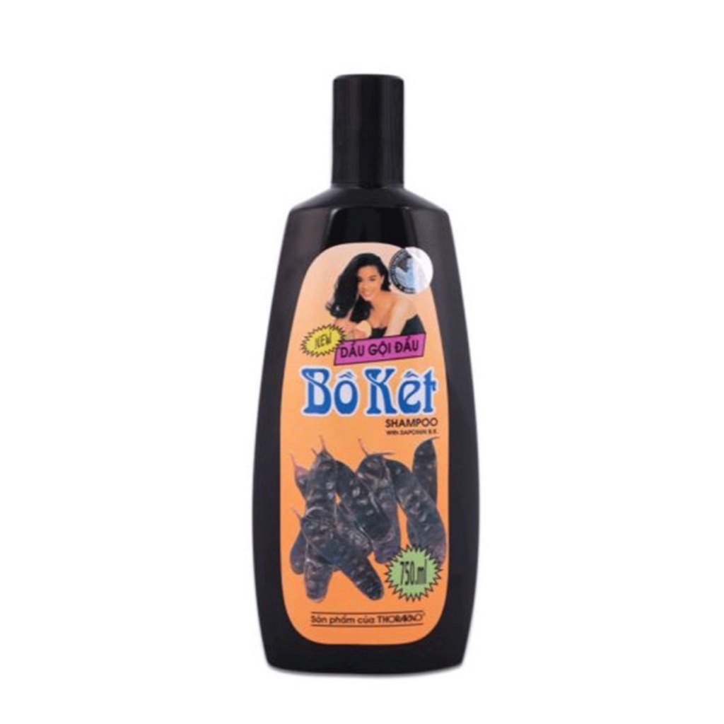 Dầu Gội Đầu Bồ Kết Thorakao 400ml Thảo Dược Cô Đặc Sạch Gàu Mềm Mượt Tóc