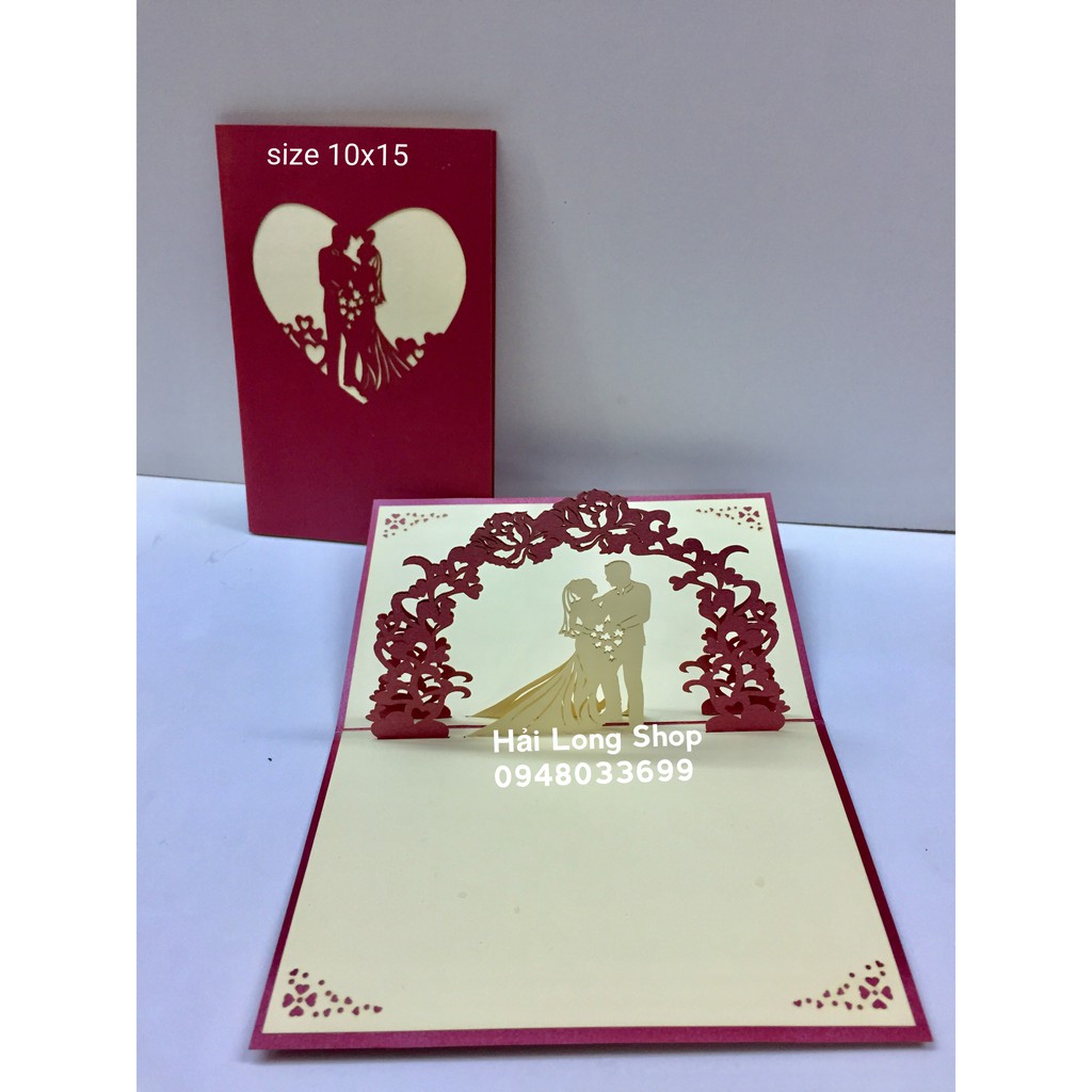 Đám Cưới 1 - Wedding - Thiệp 3D