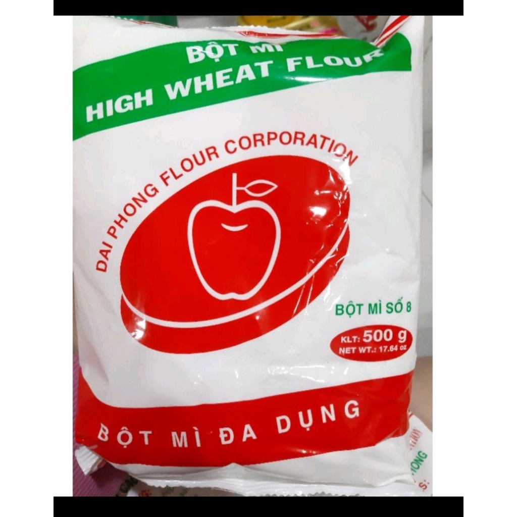 Bột mì đa dụng số 8 [ túi 500g]