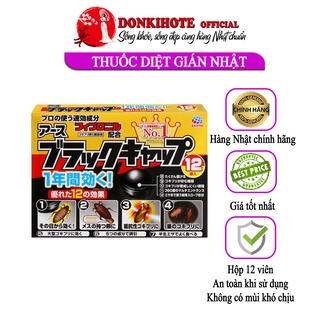 Diệt gián Nhật, viên diệt gián Nhật Bản 6 viên - hộp 12 viên
