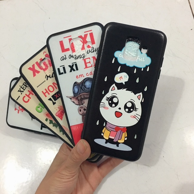 Sét 2 ốp sam sung A6 (2018) in HÌNH