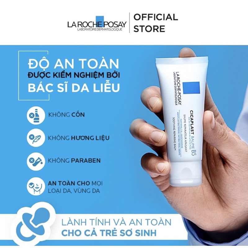 Kem Dưỡng La Roche-Posay Cicaplast Baume B5 Soothing Repairing Balm 40ml