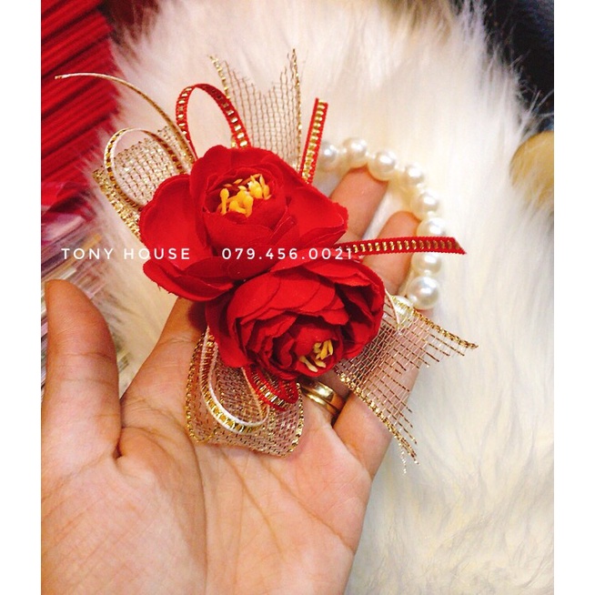 HOA ĐEO TAY CÔ DÂU - PHÙ DÂU NGÀY CƯỚI - TONY HOUSE