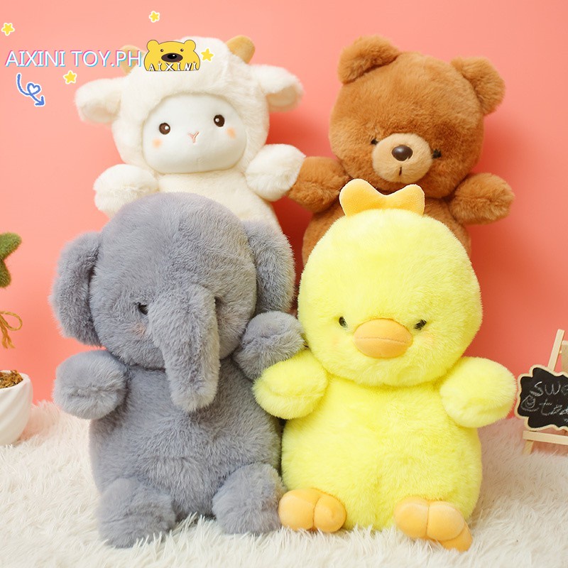Hàng Có Sẵn Trong 24Chú Voi/Cừu Nhồi Bông Mềm Mại Xinh Xắn