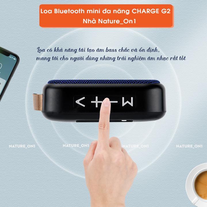 [Mã ELHACE giảm 4% đơn 300K] Loa bluetooth mini cầm tay Charge2 ⚡️NHỎ GỌN⚡️ có thể cắm USB và thẻ nhớ