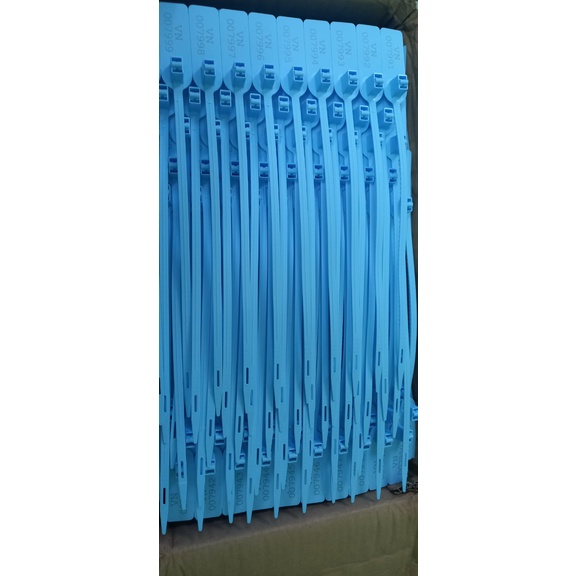 COMBO 100 chiếc niêm phong nhựa dẹt 2 lõi khoá cao cấp dài 35cm