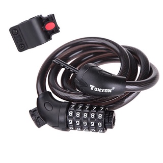 khoá xe đạp mật mã 5 số tonyon
