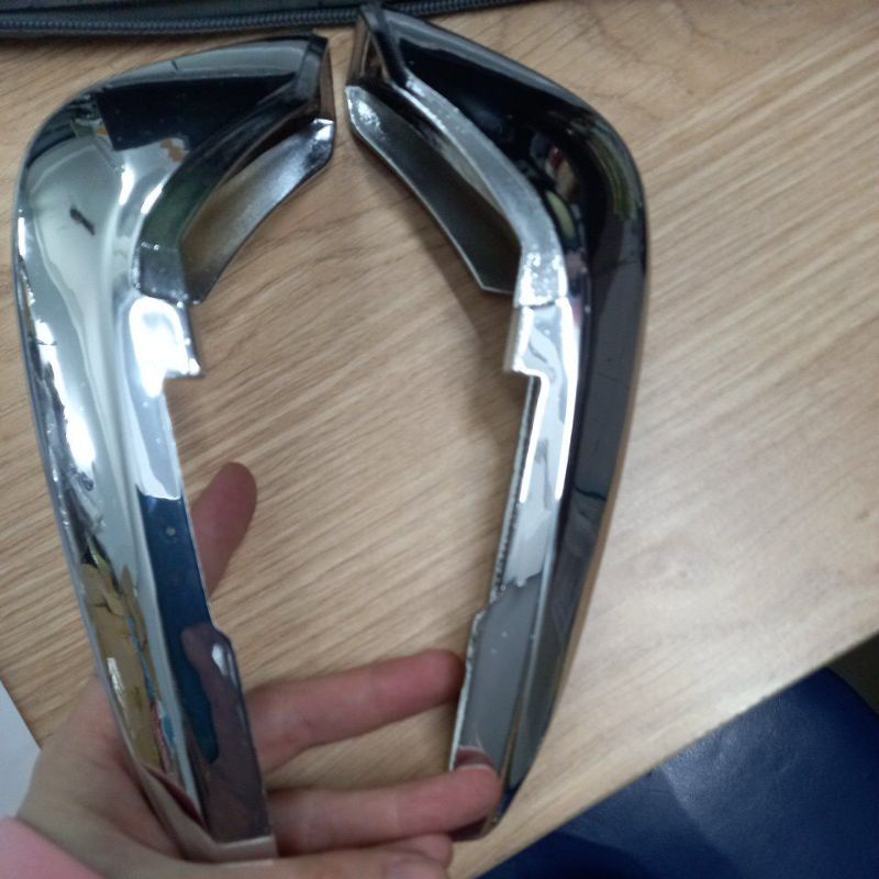 Co bửng xe AB 2011  xi mạ crom ốp bửng trước xe ab thái, Airblade 2010