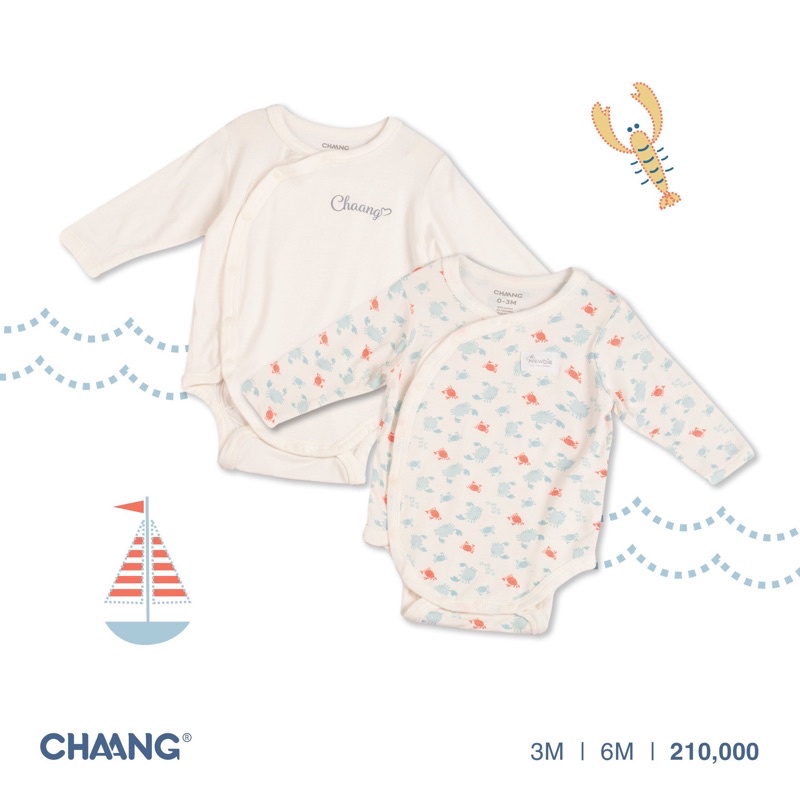 Chaang - Set 2 body chip cài lệch mềm mại K1BDC1023