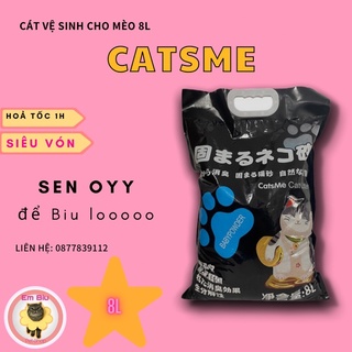 Cát vệ sinh cho mèo 8L - Cat vệ sinh siêu vón siêu khử mùi 8L catsme thumbnail