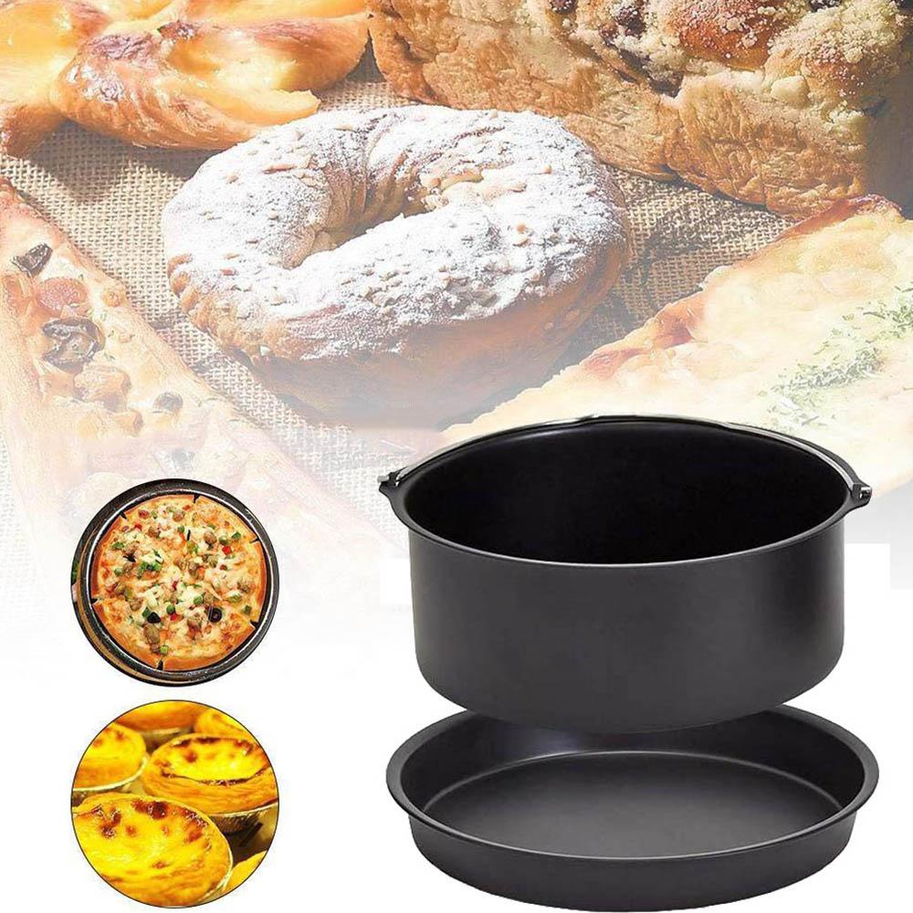 Chảo Nướng Bánh Pizza AUGUSTINA Chống Dính Cho Tất Cả Các Loại Chảo 4.2QT - 5.8 QT