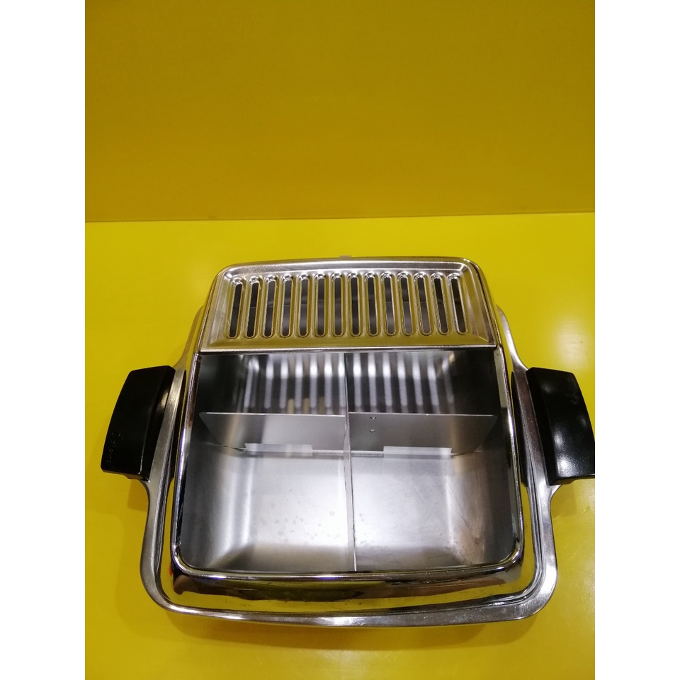 Chảo thép Daisyo lẩu nội địa Nhật, size 26cm, cao 6cm (mã 939), Dùng được bếp từ