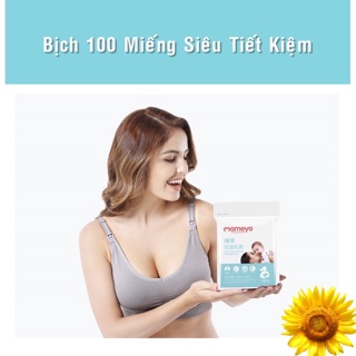 MIẾNG LÓT THẤM SỮA MAMEYO - BỊCH 100 MIẾNG