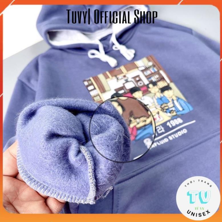 Áo hoodie nam nữ  TUVYSHOP áo nỉ bông ngoại  hàng quảng châu dày dặn HD GIA ĐÌNH 1998