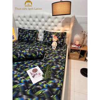 Bộ Drap Thun Siêu Lạnh Thái Lan cao cấp Latico
