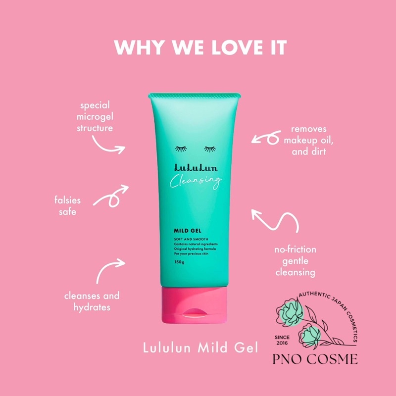 Gel tẩy trang Lululun Mild Gel + mặt nạ Tea Tree