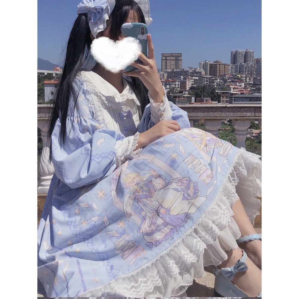 Váy công chúa nhật Lolita ngọt ngào