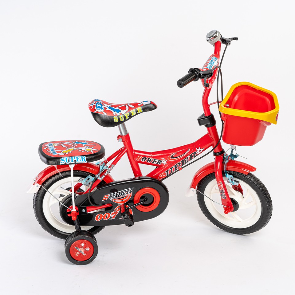 Xe Đạp 2 Bánh Trẻ Em Super -  Đại Phát Tài - 12 inch - 1151XSP01 - Dành Cho Bé Trai Và Bé Gái Từ 3 Đến 5 Tuổi
