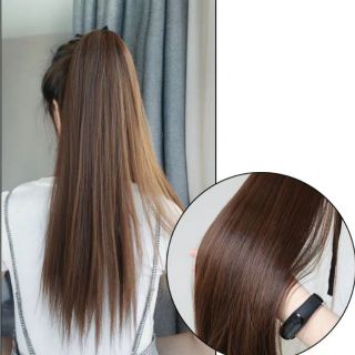 Tóc giả cột thẳng dài đẹp xuất sắc