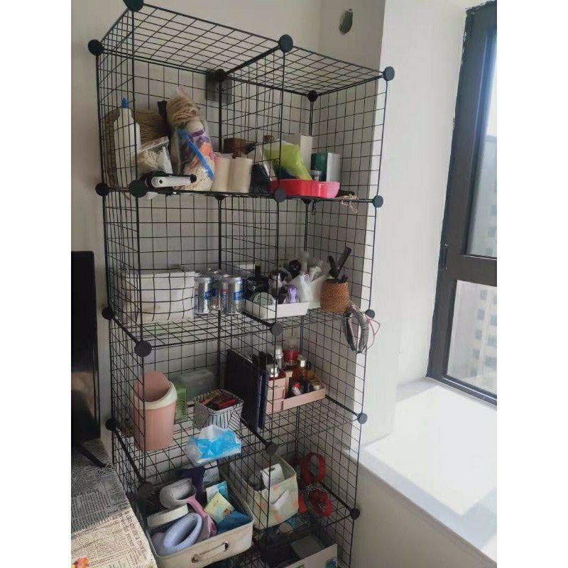 Tủ Lưới 4ô Đa Năng Dùng Để Sách Và Để Đồ