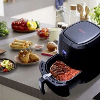 [Giá rẻ sập sàn] Nồi chiên không dầu 5,2 lít điện tử Galuz GLA-616 (Tặng bình xịt dầu)
