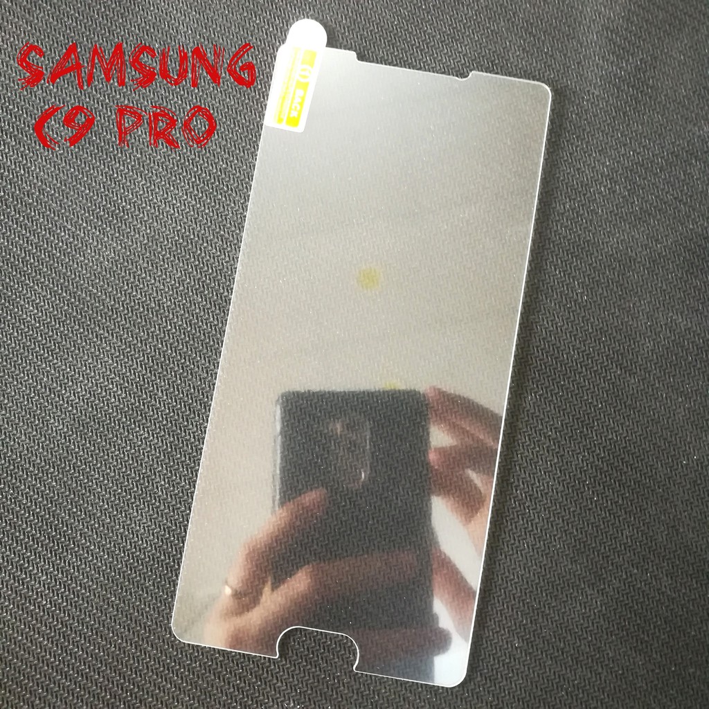 Miếng Dán Cường Lực Samsung C9 Pro Trong Suốt Giá Rẻ