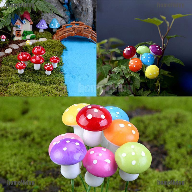 Đồ trang trí Cây Nấm Mini Trang Trí Sân Vườn