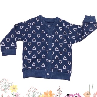 Áo cardigan len tăm mỏng cho bé Avaler