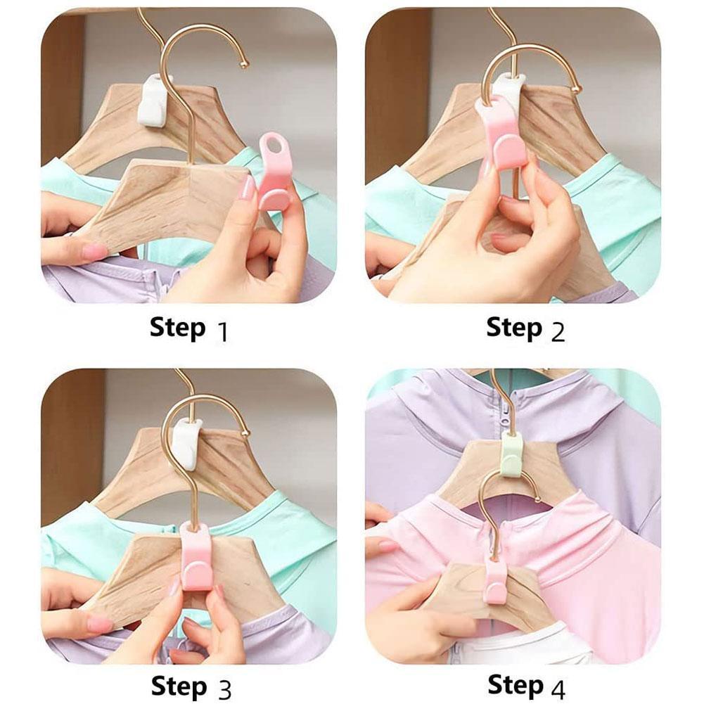 Móc Treo Quần Áo Đa Năng Tiết Kiệm Không Gian C4D7