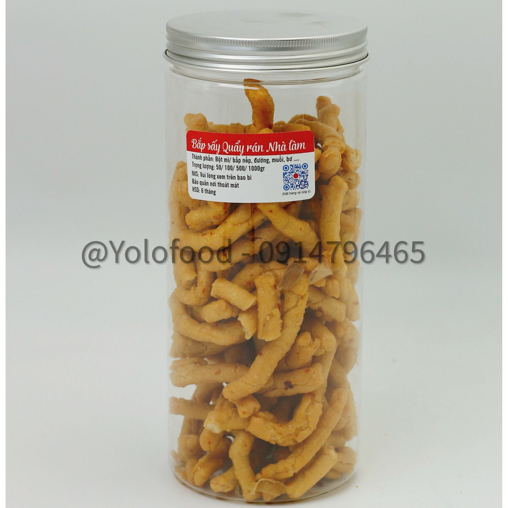 Ăn vặt quẩy sấy giòn cay nhà làm 100g/ 500g (Chay mặn dùng được) | BigBuy360 - bigbuy360.vn