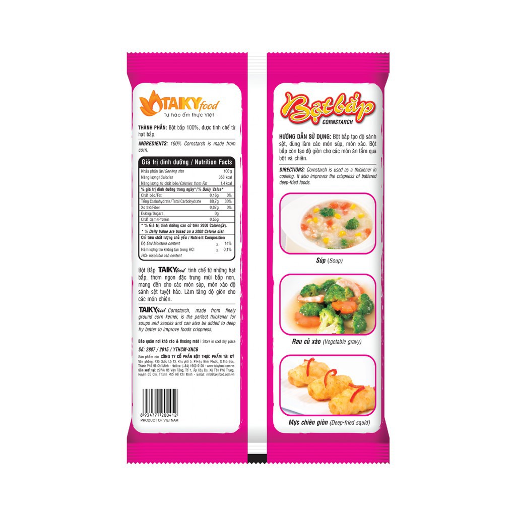 BỘT NGÔ  TÀI KÝ