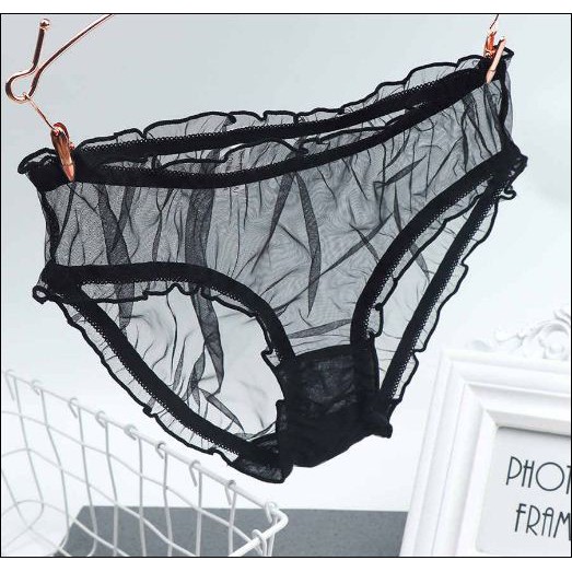 Quần Lót Sexy Gợi Cảm Nữ Góc Nhìn Knickers Ren Trong Suốt màu đen | BigBuy360 - bigbuy360.vn