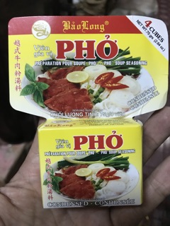 Viên súp phở Bảo Long 75gr/4 viên