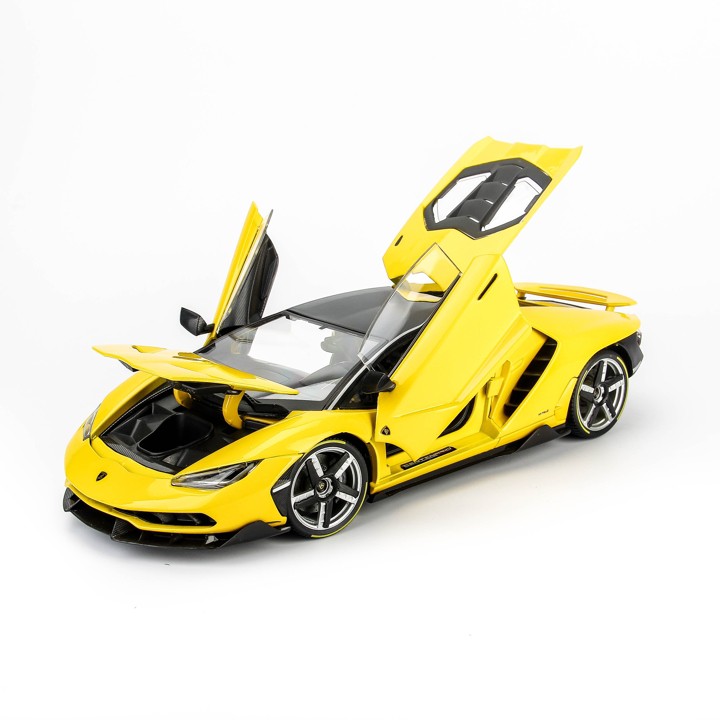 MÔ HÌNH LAMBORGHINI CENTENARIO YELLOW 1:18 EXCLUSIVE MAISTO MH-38136