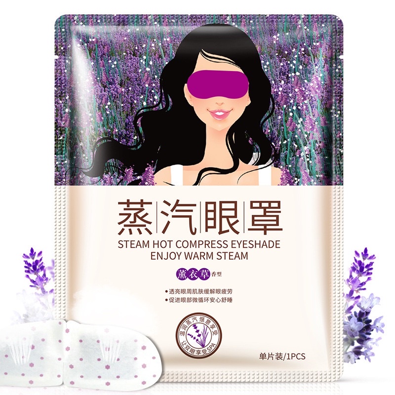 Mặt Nạ Mắt Chườm Nóng Hương Lavender