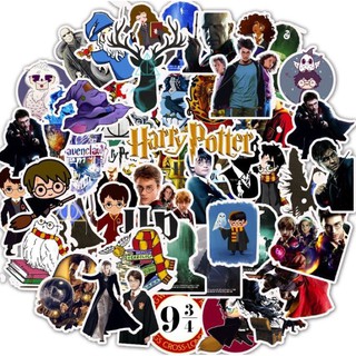 combo 30-60 sticker harry postter decal ép lụa bóc dán/ hình dán harry postter