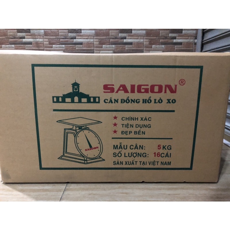 Cân đồng hồ lò xo Sài Gòn 5Kg