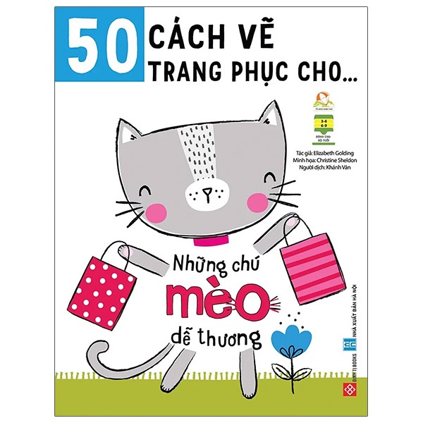 Sách - 50 Cách Vẽ Trang Phục Cho...- Những Chú Mèo Dễ Thương