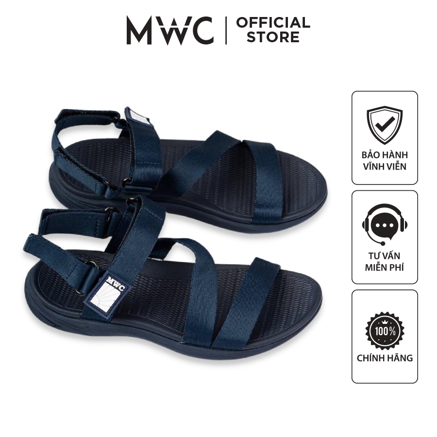 Giày MWC 7038 - Giày Sandal Nam Quai Ngang Đan Chéo Trẻ Trung